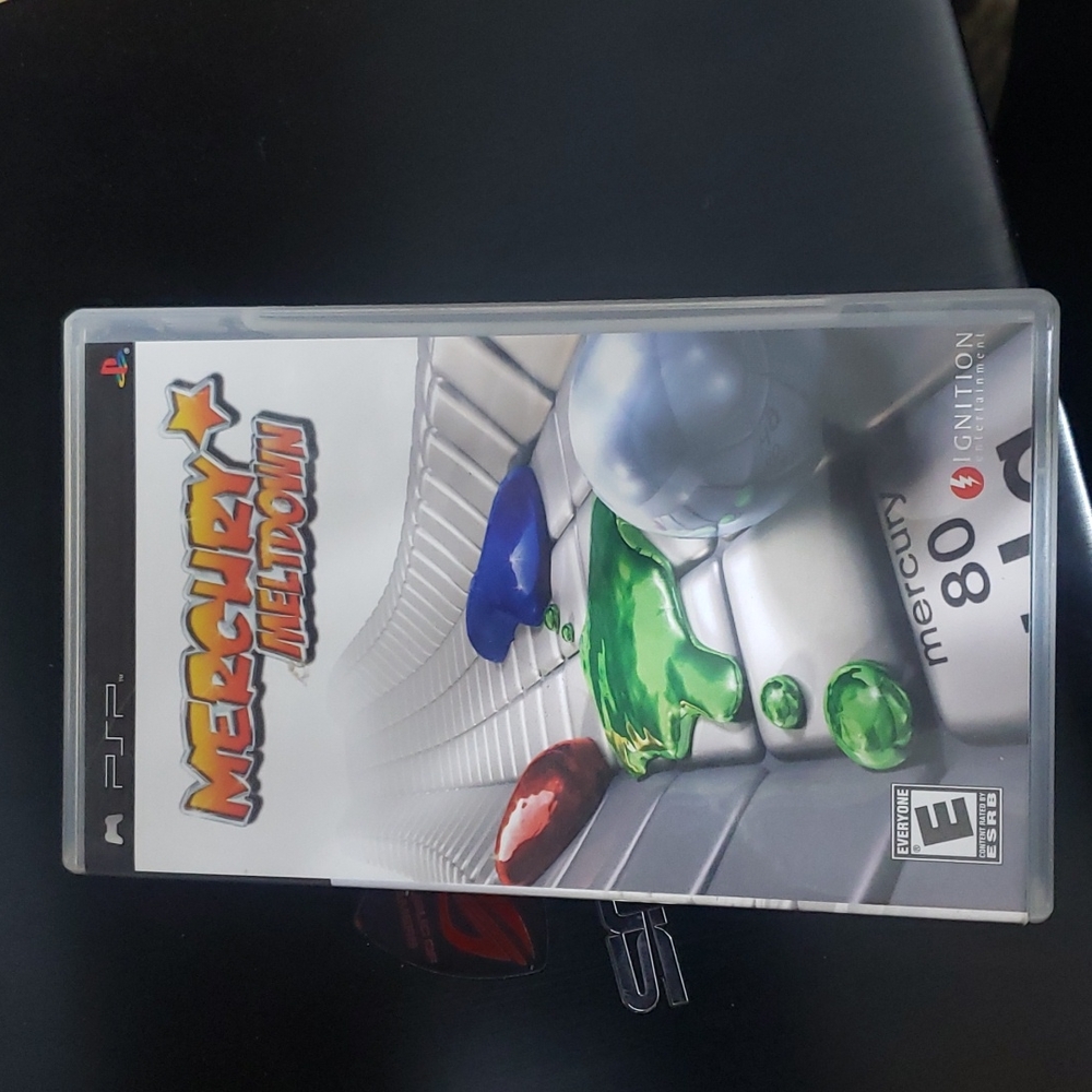 Psp mercury meltdown video game